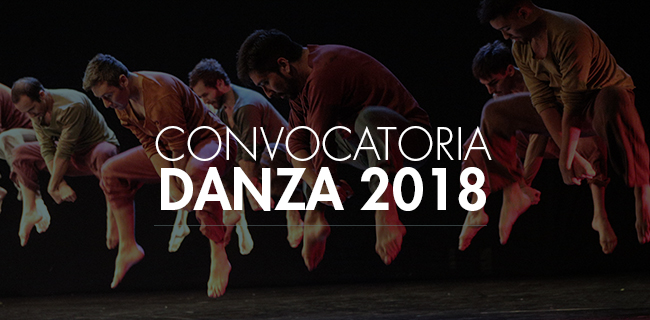 Convocatoria Danza 2018