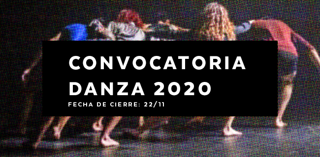 Convocatoria Danza 2020